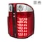 Spec-D Tuning 07-13 Chevrolet Silverado LED Tail Lights - Red LT-SIV07RLED-TM - alternate 1